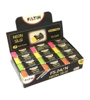 Fatih Neon Renkler Öğrenci Silgisi 24 Lü Paket
