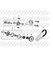 Yağ Pompa Rotor Dişlisi 18T Mh-Mr-Mc-Mx-Mg Kıng Orj