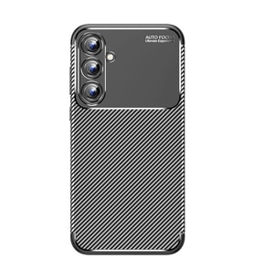 Northcity Samsung Galaxy A15 4g Kılıf Auto Focus Karbon Kapak - Siyah
