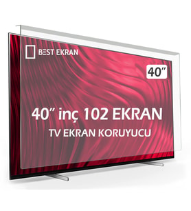 40" inç 102 Ekran 92 cm x 52 cm Tv Ekran Koruyucu Android Smart 4k-8k Webos Oled Televizyon