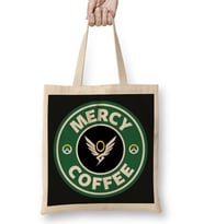 Mercy Coffee Overwatch Bez Çanta Uzun Saplı