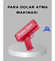 Para Saçma Makinesi Kırmızı Model 100’lü Para Hediyeli