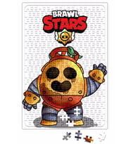 Brawl Stars Mecha Spike Puzzle 240 Parça Yapboz