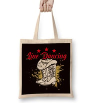 Line Dancing Cowboy Boots Country Western Music Line Dancer Bez Çanta Uzun Saplı