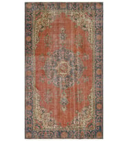 Vintage El Yapımı Halı 154x264 cm 9953