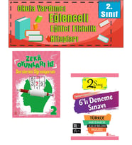 Ata 2.Sınıf Okula Yardımcı Zeka Oyunları ile Derslerimi Öğreniyorum- 6 lı Deneme Sınavı