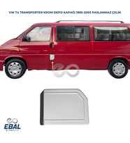 Vw T4 Transporter Krom Depo Kapağı 1995-2003 Uyumlu Paslanmaz Çelik (Gümüş)