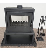 DÖKÜM SOBA ÜRETİCİ FİRMADAN CAMLI SOBA MODEL TWİN ULTRA ÇİFT CAMLI KUZİNE