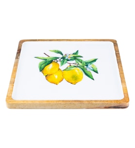 Kangura - Kare Tepsi Limon Orta (Çok Renkli)
