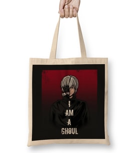 ı Am A Ghoul Tokyo Ghoul Bez Çanta Uzun Saplı