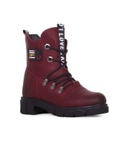 Moda Ayakkabı 7015 Kadın Bot Ayakkabı (Bordo)