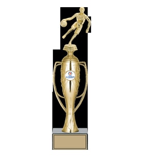 ODAK KUPA - Figürlü Kupalar - Basketbol Kadın Figürlü Kupalar FG-025 A - 36 cm