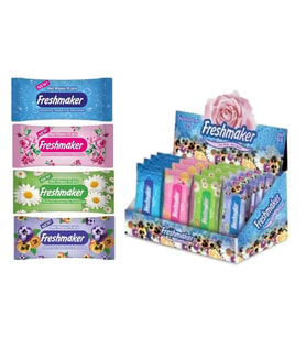 Freshmaker Islak Cep Mendil - Alkolsüz ve pH Dengelenmiş - Çiçeksi Kokular - 15 Adetlik 36 Paket