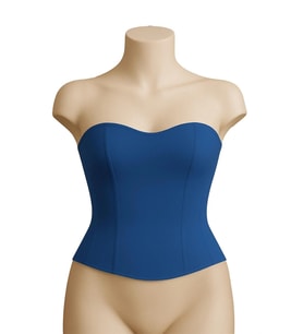 Amora Secret Mavi Mı Emay 9155 Terletici Korse Büstiyer