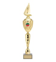 ODAK KUPA - Figürlü Kupalar - Yelken Figürlü Kupalar FG-083 B - 66 cm