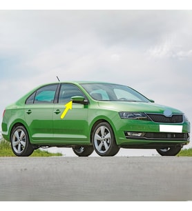 Skoda Rapid 2016-2020 Sağ Dikiz Ayna Sinyal Lamba Camı 6V0949102A