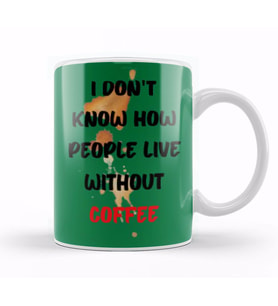 CAT Funny Coffee Drinks lover Gift Quote   Vintage Retro Rainbow Style Kupa Bardak Porselen