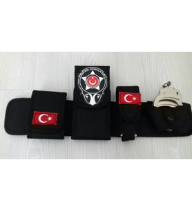 ÖZEL GÜVENLİK TESİSAT BEL KILIFI(+)ÖZEL GÜVENLİK ROZETLİ CÜZDANI(+)ÖZEL GÜVENLİK PALASKASI (3-AD) URUN,SATINAL,SIVILE SATILMAZ.