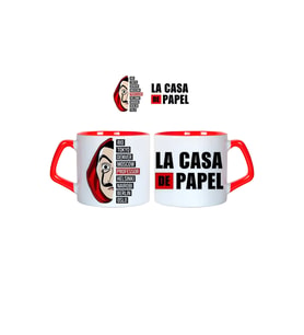 Ghostbastır Design La Casa Da Papel Kupa Bardak Tek Adet 0290