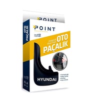 Hyundai Paçalık Tozluk Çamurluk Universal Siyah 2'li
