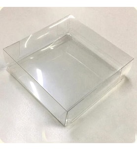 Komple Asetat Kutu  Otomatik Model  10X10X3 CM (25 Adet)