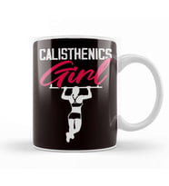 Calisthenics Girl Street Workout Gym Fitness Training Sports Kupa Bardak Porselen