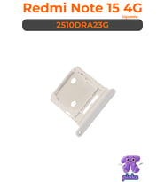 Redmi Note 15 4G Sim Kart Tepsisi Çekmecesi Aparatı 2510DRA23G Uyumlu