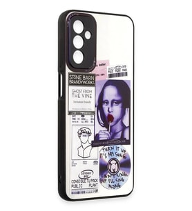 Newface Samsung Galaxy M23 Kılıf Mirror Desenli Kapak - Mirror - 2