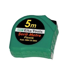 5 M Şerit Metre, Dayanıklı ve Esnek Ölçüm Aracı
