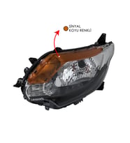 Leoparts Mitsubishi L200 Far Lambası Sol (Koyu Sarı) 2015-2018 8301C729