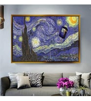 Altın Çerçeveli dekoratif tablo l453 (Gold)