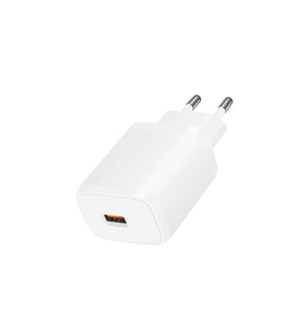 18W Quick Charge 3.0 Hızlı Şarj Adaptörü USB Şarj Cihazı Başlık (Beyaz)