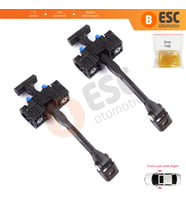 Audi A4 S4 RS4 B8 8K 8K2 8K5 8KH 2007-2016 8K0837249D İçin 2 EA Ön Sağ ve Sol Kapı Gergi Yayı