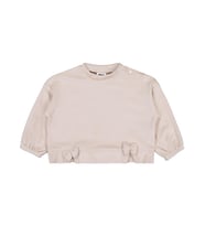 Civil Baby Fiyonklu 6-18 Ay Sweatshirt - Mavi (Taş)