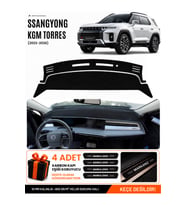 e-biz SSANGYONG KGM TORRES (2023-2026) Uyumlu Torpido Örtüsü, Torpido Kılıfı - Siyah - EBZ-TRP-0491