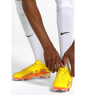 Nike Mercurial Air Zoom F.G. M.G. Erkek Soccer Shoes Krampon Sarı