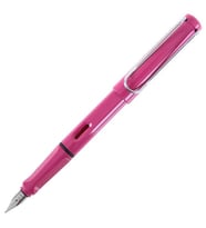 LAMY SAFARİ 13P-F METAL KLİPS PEMBE F UÇ DOLMA KALEM