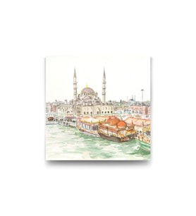 Eminönü Yeni Camii Kanvas Tablo 40 X 60 Cm