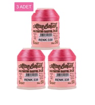 3 Adet Altınbaşak Oya ve Dantel İpi 20 gr - Royaleks - No: 338