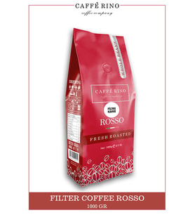 Filtre Kahve Rosso Öğütülmüş 1000 gr Caffe Rino