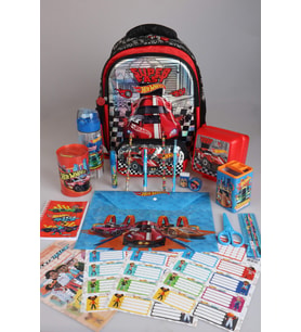 YENİ SEZON LİSANSLI HOT WHEELS OKUL ÇANTASI VE KALEM ÇANTASI İLE MATARA,BESLENME KABI VE KIRTASİYE SETİ ÇITÇIT DOSYA,KALEM,SİLGİ,KUMBARA,KALEMTRAŞ,RESİM DEFTERİ,OKUL ETİKETİ