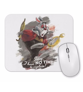 White Rabbit The White Rabbit Mouse Pad