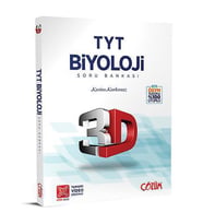 TYT 3D Biyoloji Tamamı Video Çözümlü Soru Bankası 3D Yayınları