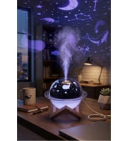Northcity Dekoratif USB Projeksiyon Hava Nemlendirici ve Gece Lambası - Huzur Atmosferi