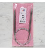 Loren Crafts 9 mm Çelik Misinalı Şiş 100 cm