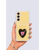Samsung Galaxy S24 FE Kartlıklı Vinly Desenli Kılıf