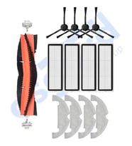 XİAOMİ MOP 2 ULTRA – X10 Uyumlu 1 Ana Fırça 4 Yan Fırça 4 Filtre 4 Mop PKT-iasgf0001292