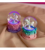 Dodes Mini Boy Işıklı Unicorn Kar Küresi
