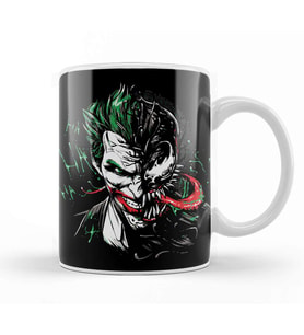 Venom vs Spiderman Joker Kupa Bardak Porselen