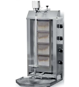 Pimak Doğalgazlı Motorlu Döner 4 Radyan
